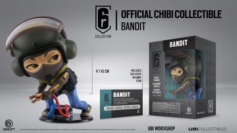 Figurine Chibi Six Collection - Rainbow 6 - Bandit
